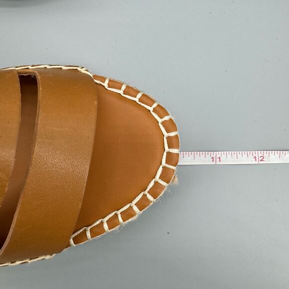 NEW Franco Sarto Women’s Callia Espadrille Wedges Brown Size 10M - Picture 7 of 10